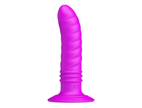 Wibrujący korek analny Pretty Love Twist z przyssawką 10 trybów - 3