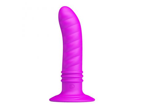 Wibrujący korek analny Pretty Love Twist z przyssawką 10 trybów - 4