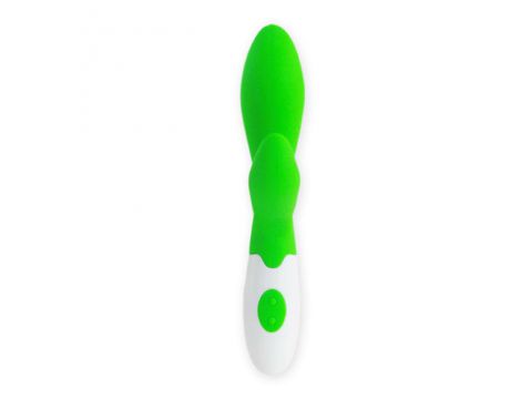 Wibrator punktu G Pretty Love Owen zielony silikonowy 20,5 cm 30 trybów - 4
