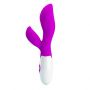 Wibrator punktu G Pretty Love Newman silikonowy fioletowy 20,5 cm - 5