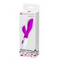 Wibrator punktu G Pretty Love Newman silikonowy fioletowy 20,5 cm - 10