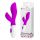 Wibrator punktu G Pretty Love Newman silikonowy fioletowy 20,5 cm