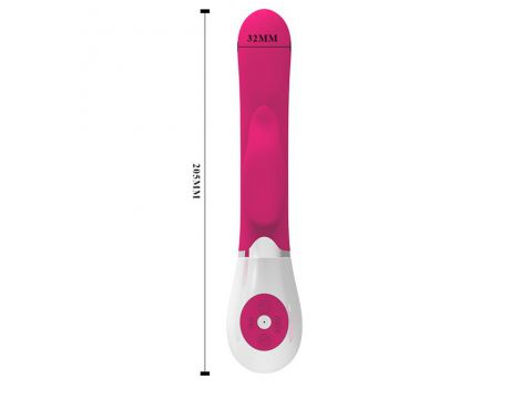 Wibrator z kaczką Pretty Love Felix różowy 20 cm 30 trybów - 6
