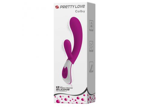 Wibrator silikonowy Pretty Love Colby 12 funkcji USB 21,5 cm - 10