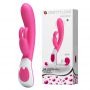 Wibrator króliczek silikonowy Pretty Love Vincent 21 cm USB - 2