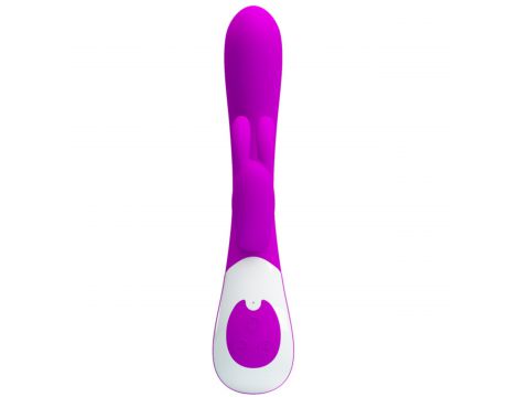 Wibrator króliczek silikonowy Pretty Love Harlan fioletowy USB 12 cm - 16