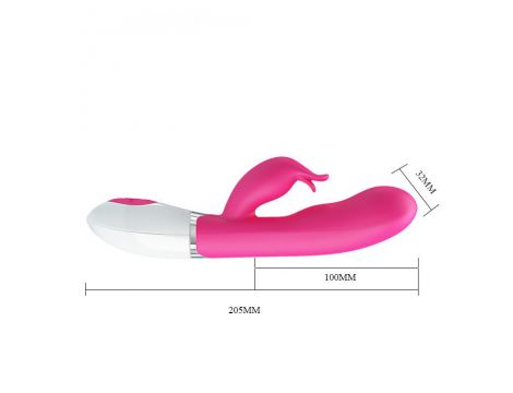 Wibrator króliczek Pretty Love Felix różowy 20 cm 30 trybów - 12