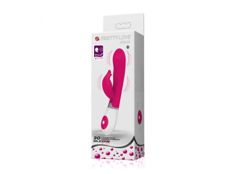 Wibrator króliczek Pretty Love Felix różowy 20 cm 30 trybów - 15