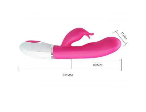 Wibrator króliczek Pretty Love Felix różowy 20 cm 30 trybów - 4