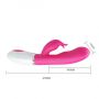Wibrator króliczek Pretty Love Felix różowy 20 cm 30 trybów - 13