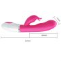 Wibrator króliczek Pretty Love Felix różowy 20 cm 30 trybów - 5