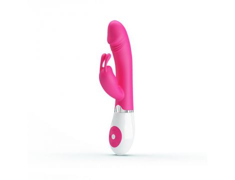 Wibrator króliczek Pretty Love Gene różowy 30 funkcji 20 cm - 4