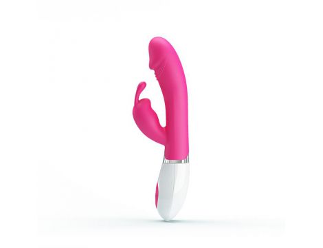 Wibrator króliczek Pretty Love Gene różowy 30 funkcji 20 cm - 6