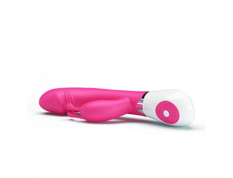 Wibrator króliczek Pretty Love Gene różowy 30 funkcji 20 cm - 8