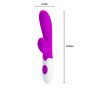 Wibrator Pretty Love Alvis – 30 funkcji silikon medyczny - 8