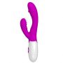 Wibrator punktu G Pretty Love Andre ze stymulatorem fioletowy 20 cm - 4