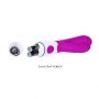 Wibrator punktu G Pretty Love Andre ze stymulatorem fioletowy 20 cm - 10