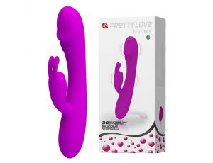 Wibrator króliczek silikonowy Pretty Love Hunter 30 funkcji 17 cm