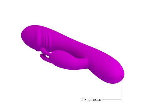 Wibrator króliczek silikonowy Pretty Love Hunter 30 funkcji 17 cm - 7