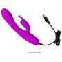 Wibrator króliczek silikonowy Pretty Love Hunter 30 funkcji 17 cm - 9