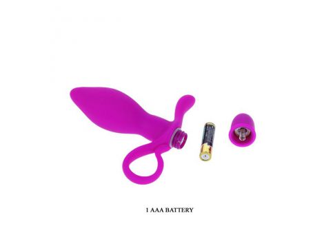 Korek analny wibrujący Pretty Love Taylor fioletowy 10 funkcji - 8