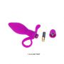 Korek analny wibrujący Pretty Love Taylor fioletowy 10 funkcji - 9