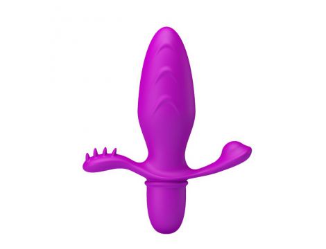 Wibrujący korek analny Pretty Love Fitch silikonowy 11 cm 10 funkcji - 2