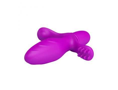 Wibrujący korek analny Pretty Love Fitch silikonowy 11 cm 10 funkcji - 3