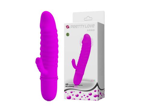 Mini wibrator silikonowy Pretty Love ARND do punktu G wodoodporny