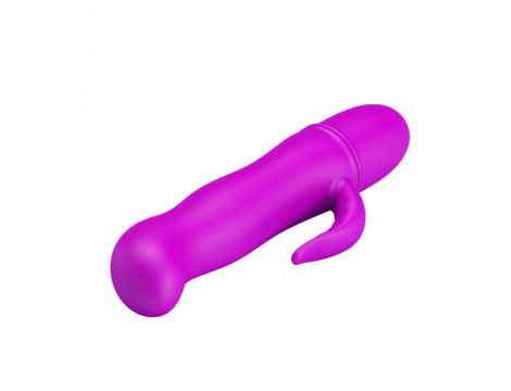 Wibrator silikonowy z wyrostkiem łechtaczkowym Pretty Love Blithe 11 cm - 4