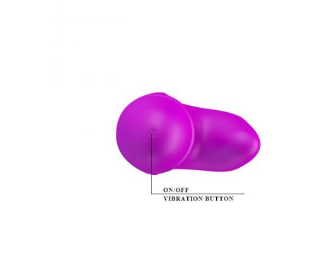 Wibrator silikonowy z wyrostkiem łechtaczkowym Pretty Love Blithe 11 cm - 7