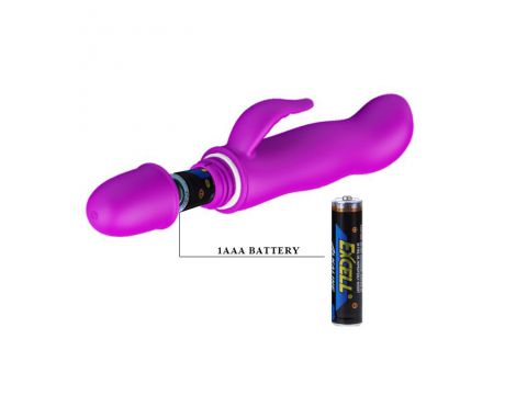 Wibrator silikonowy z wyrostkiem łechtaczkowym Pretty Love Blithe 11 cm - 8