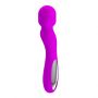 Masażer wibracyjny silikonowy Pretty Love Paul fioletowy USB 30 trybów - 3