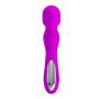 Masażer wibracyjny silikonowy Pretty Love Paul fioletowy USB 30 trybów - 4