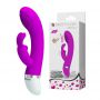 Wibrator króliczek Pretty Love Christ silikonowy 12 cm - 2