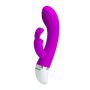 Wibrator króliczek Pretty Love Christ silikonowy 12 cm - 3