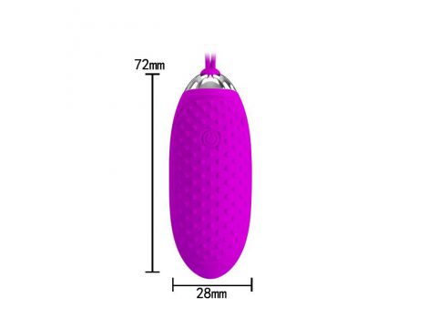 Bezprzewodowe wibrujące jajko Pretty Love Joanna USB 12 funkcji - 6