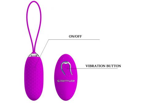 Bezprzewodowe wibrujące jajko Pretty Love Joanna USB 12 funkcji - 8