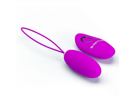 Jajko wibrujące Pretty Love Jenny silikonowe z pilotem USB 7 cm - 3