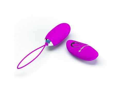 Jajko wibrujące Pretty Love Jenny silikonowe z pilotem USB 7 cm - 4