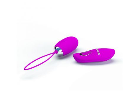Jajko wibrujące Pretty Love Jenny silikonowe z pilotem USB 7 cm - 5