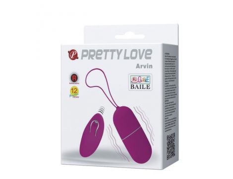 Jajko wibrujące bezprzewodowe Pretty Love Arvin 12 trybów - 9