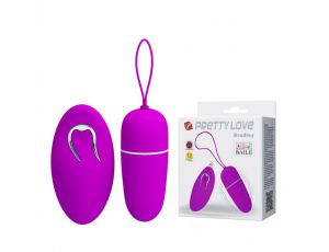 Wibrujące jajko Pretty Love Bradley z pilotem 6 cm 12 trybów