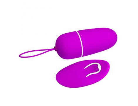 Wibrujące jajko Pretty Love Bradley z pilotem 6 cm 12 trybów - 3