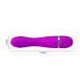 Wodoodporny wibrator punktu G silikonowy Pretty Love CVELYN 30 trybów - 6