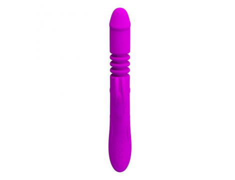 Wibrator króliczek Pretty Love Ward silikonowy z rotacją USB 27 cm - 3