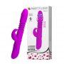 Wibrator króliczek Pretty Love Ward silikonowy z rotacją USB 27 cm - 2
