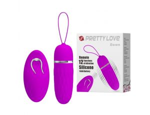 Bezprzewodowe wibrujące jajko Pretty Love Dawn 12 funkcji