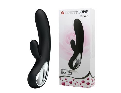 Wibrator punktu G Pretty Love Elmer fioletowy USB 12 trybów