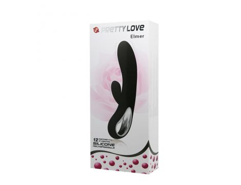 Wibrator punktu G Pretty Love Elmer fioletowy USB 12 trybów - 10